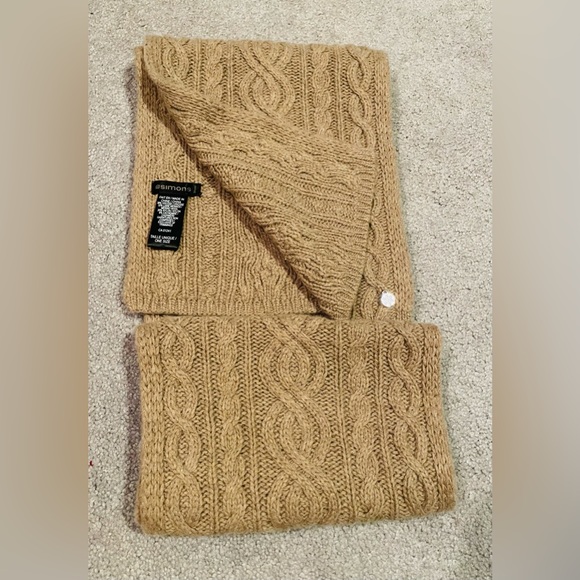 Simons Brand Wool/ Cachemire scarf - Picture 1 of 3